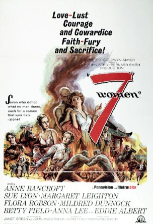 美国电影《七女人》(1966)又名: 烽火奇女子(港) 剧情 豆瓣7.4中文字幕【夸克网盘】-影视部落