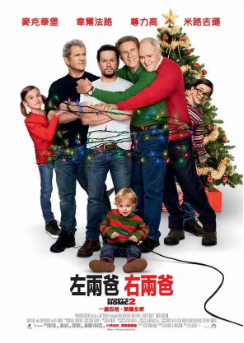 美国电影《老爸当家2》[2017年]又名: 左两爸右两爸(港) / 家有两个爸x2(台) / 亲爹回来啦2 / 好爸成叕 [喜剧]主演: 威尔·法瑞尔 / 马克·沃尔伯格 / 梅尔·吉布森 豆瓣6.6[夸克网盘][中文字幕]-影视部落