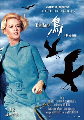 美国电影《群鸟》（1963）又名: 鸟 悬疑 / 惊悚 / 灾难 主演: 罗德·泰勒 / 杰西卡·坦迪 / 苏珊娜·普莱舍特 / 蒂比·海德莉  豆瓣8.0【夸克网盘】-影音部落